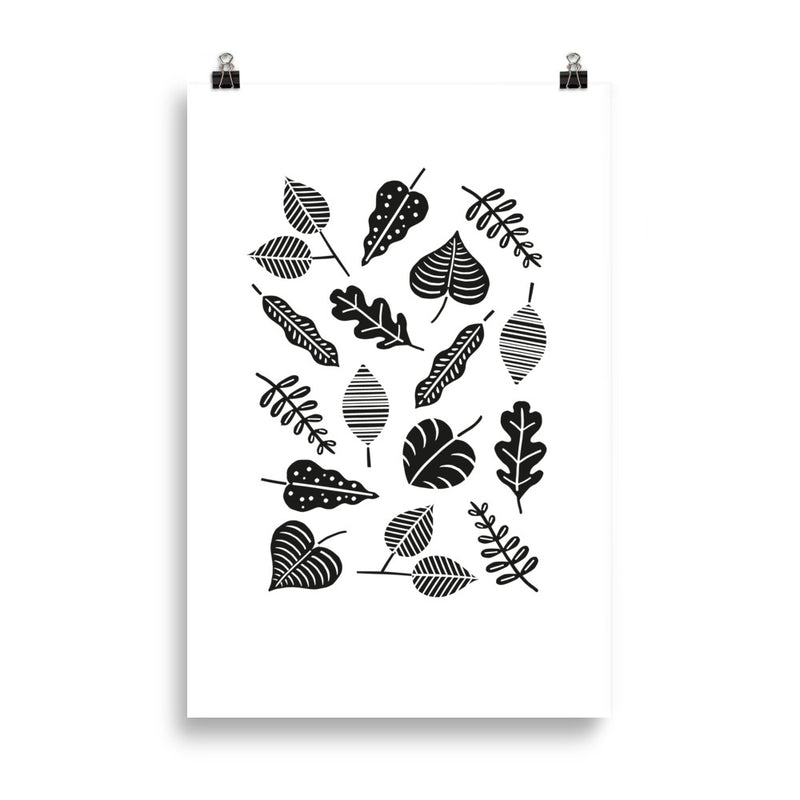 BLACK LEAVES Poster