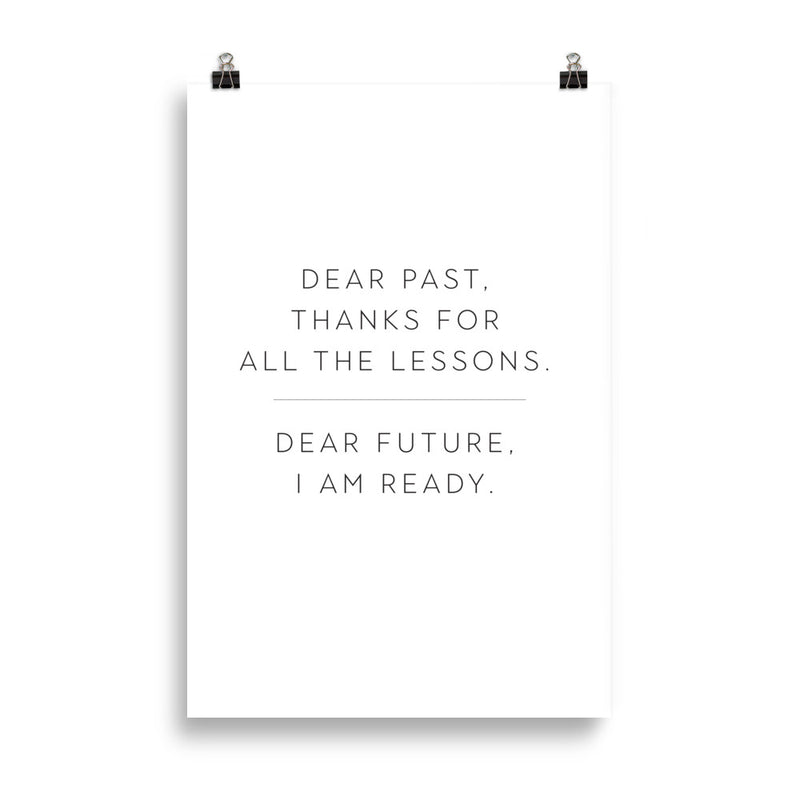 LESSONS Poster