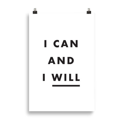 I CAN Poster