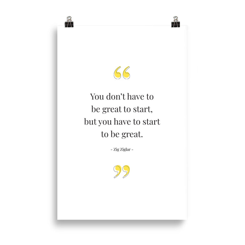 START Poster