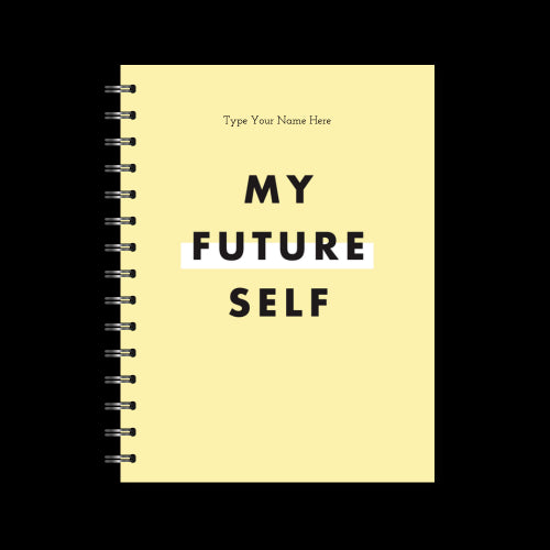 A5 Spiral Journal - My Future Self - Yellow