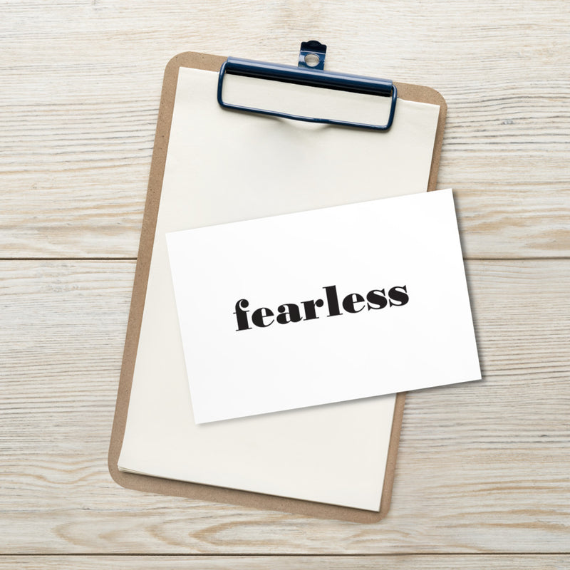 FEARLESS Art Card