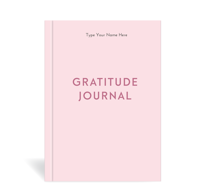 A5 Journal - Gratitude - Pale Pink
