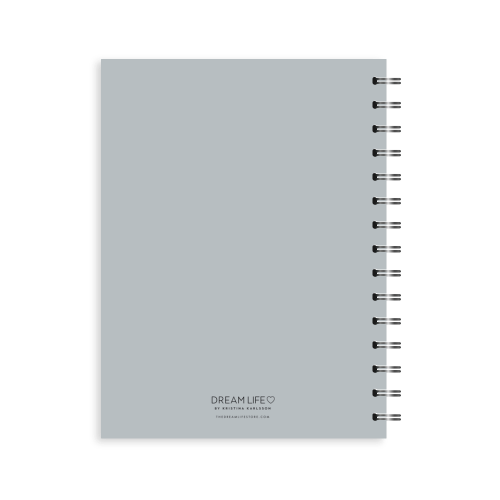A5 2023 Spiral Vertical Weekly Diary – Grey