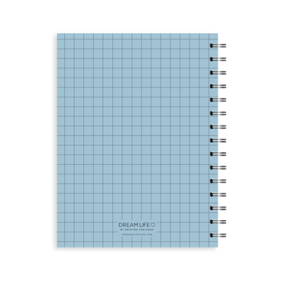 A5 Spiral Planner Undated - Blue