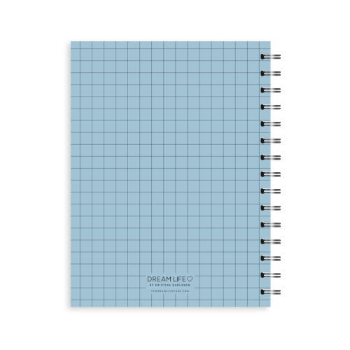 A5 Spiral Planner Undated - Blue