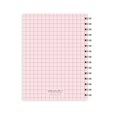 A5 Spiral Planner Undated - Pink