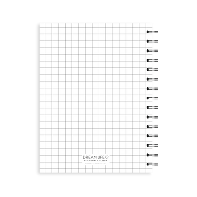 A5 Spiral Planner Undated - White