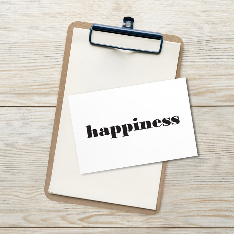 HAPPINESS Art Card