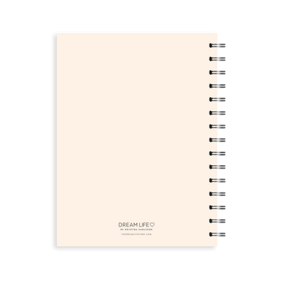 A5 2023 Spiral Wellbeing Diary - Blush