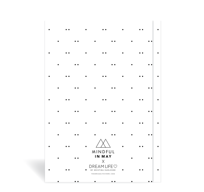 A5 Journal - Be Mindful Journal - White