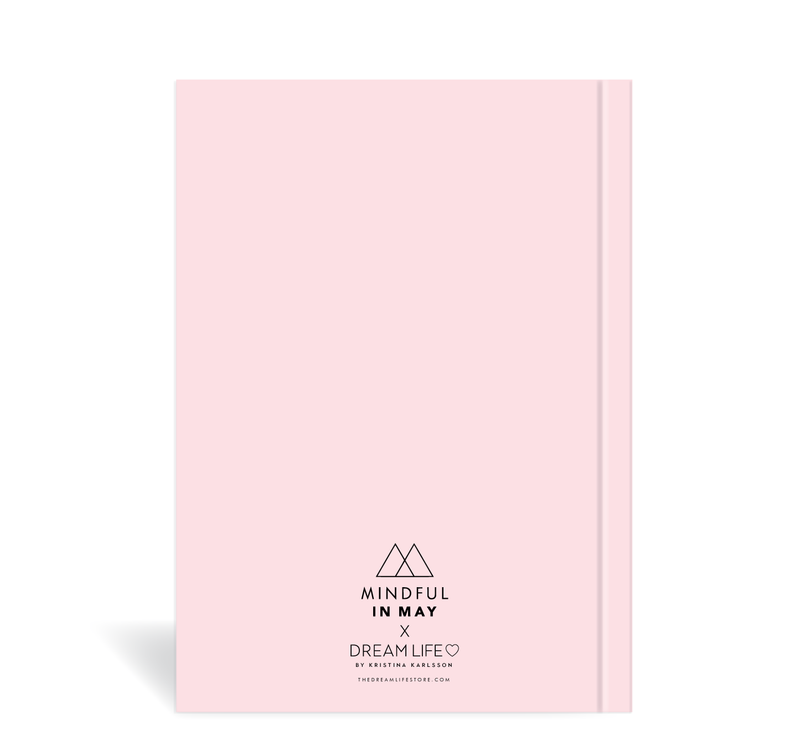 A5 Journal - Mindful in May - Pale pink