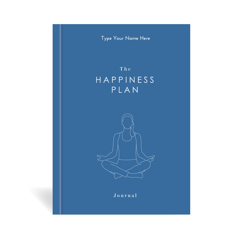 A5 Journal - The Happiness Plan - Blue