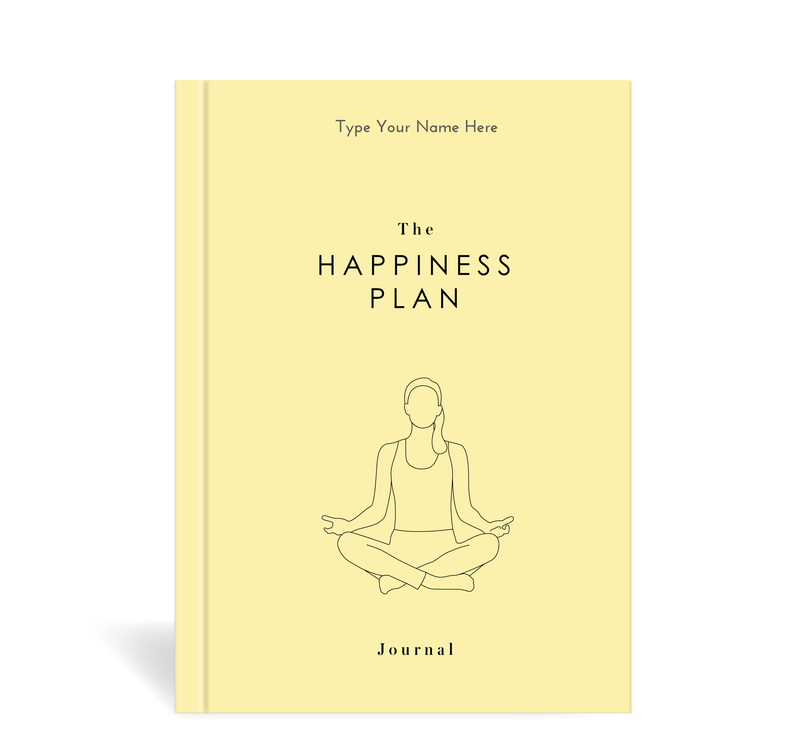 A5 Journal - The Happiness Plan - Yellow