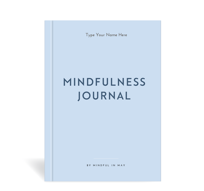 A5 Journal - Mindful - Blue