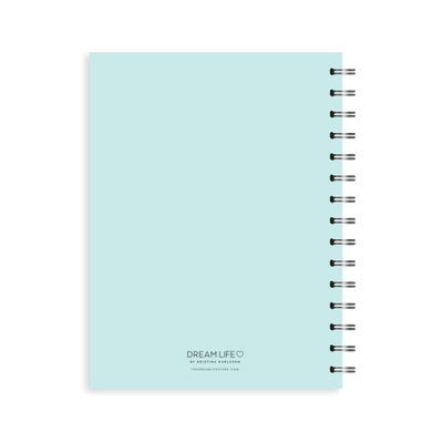 A5 2023 Spiral Weekly Spread Diary - Mint