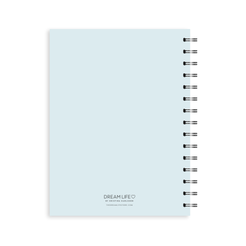 A5 2023 Spiral Week to a Page Diary - Blue