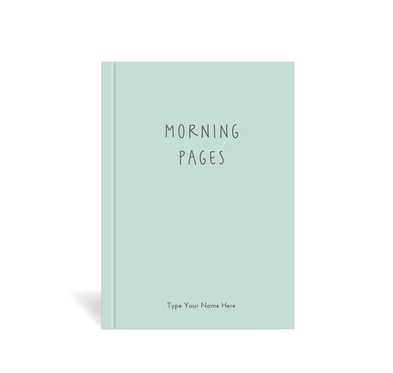 A5 Journal - Morning Pages -  Green