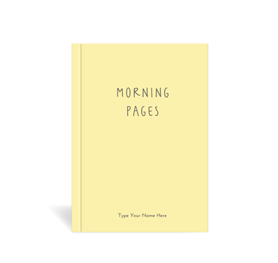 A5 Journal - Morning Pages -  Yellow