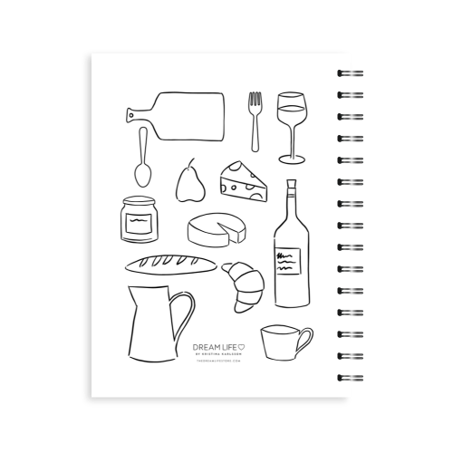 A5 Spiral Recipe Journal - Mum&