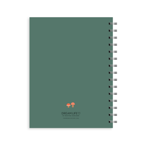 A5 Spiral Journal - My Friends - Forest
