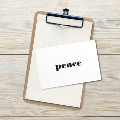 PEACE Art Card