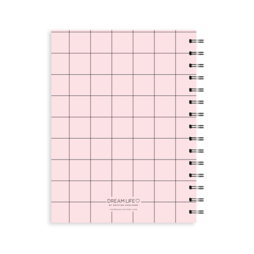 A5 2024 Spiral Student Diary - Pink