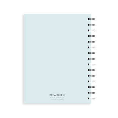 A5 Spiral Planner Undated - Plan It Out - Blue