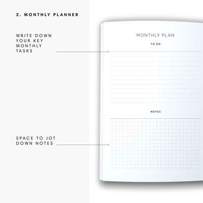 A5 Planner Undated - Plan it out - Lilac