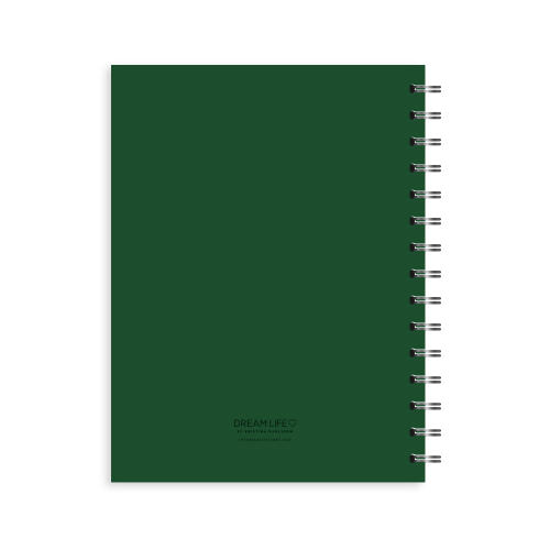 A5 Spiral Recipe Journal - Recipes From Mum - Forest