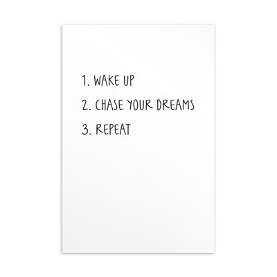 WAKE UP Art Card