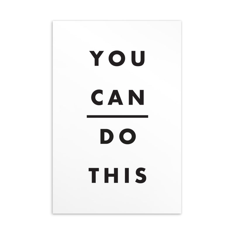 YOU CAN Art Card