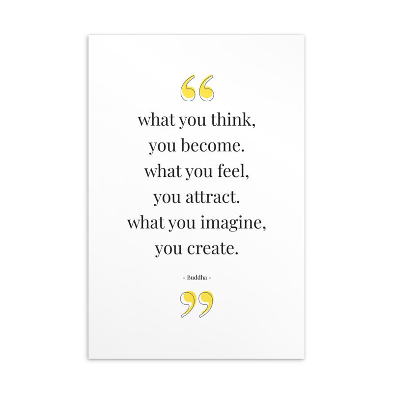 WHAT YOU THINK Art Card