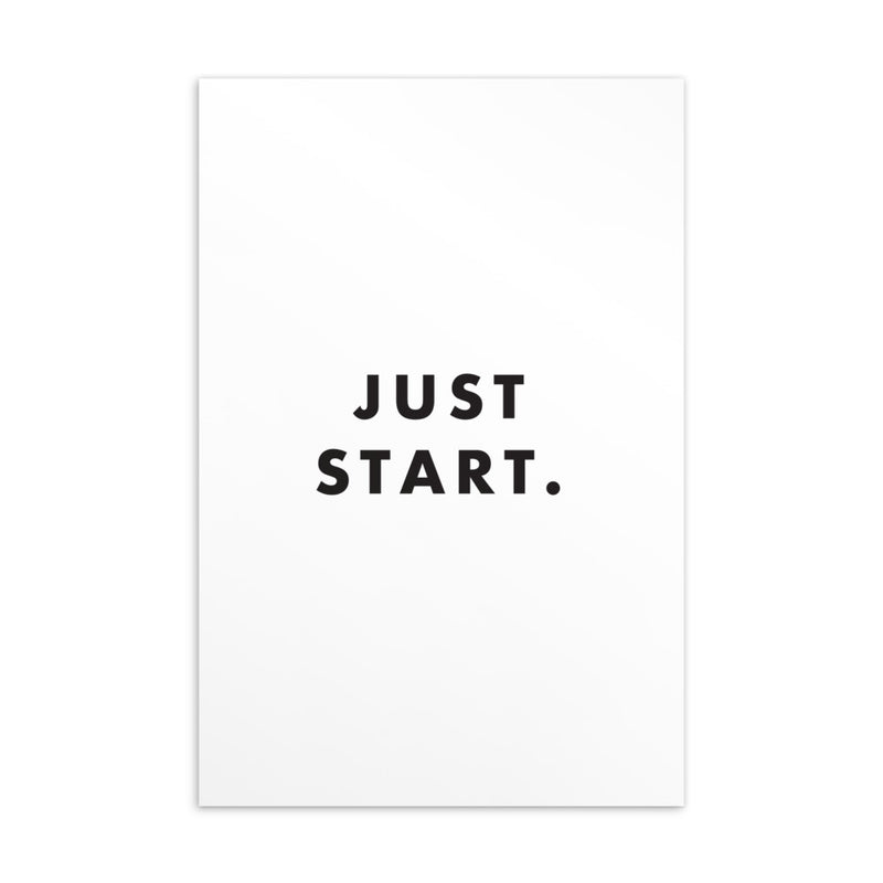 JUST START Art Card