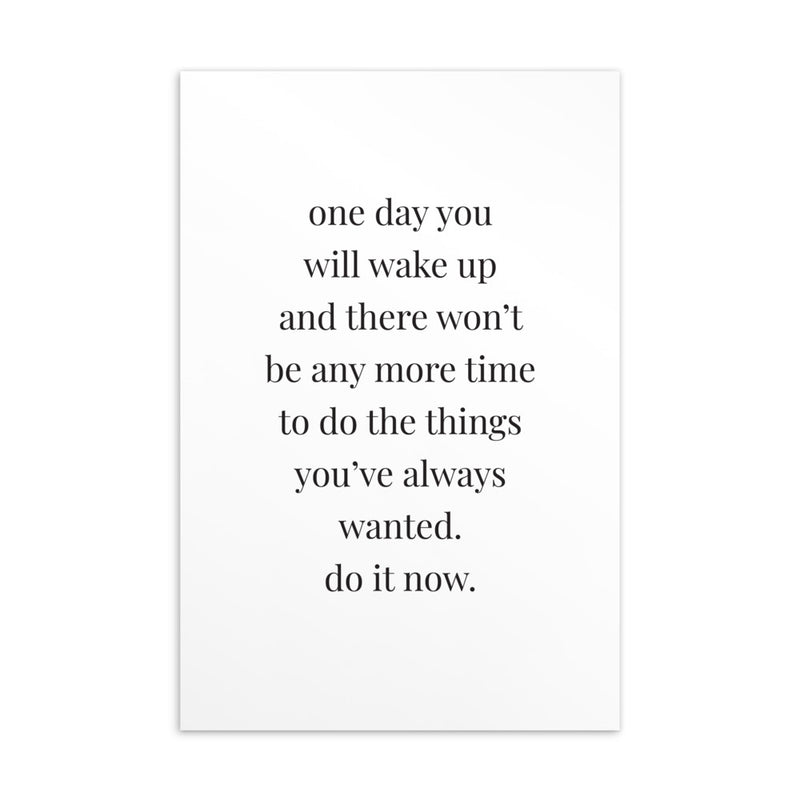 ONE DAY Art Card
