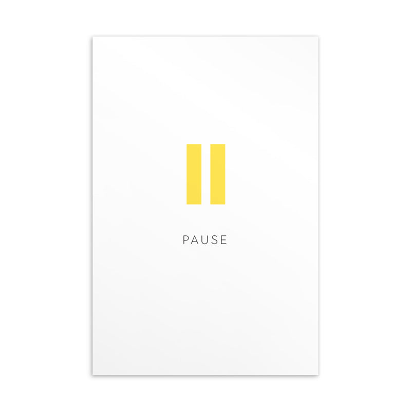 PAUSE Art Card
