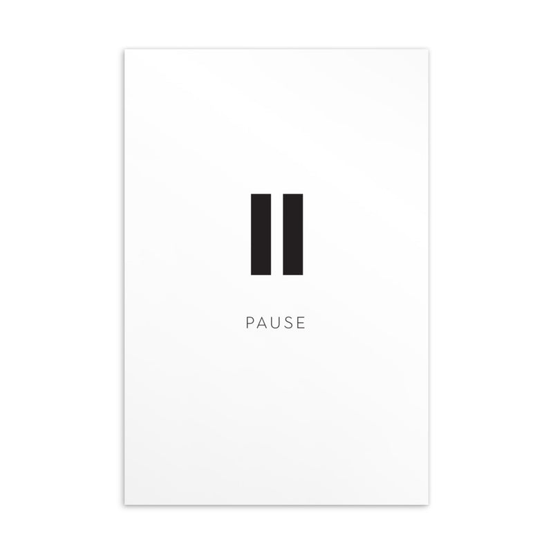 PAUSE Art Card