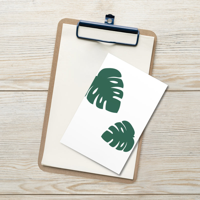 MONSTERA Art Card