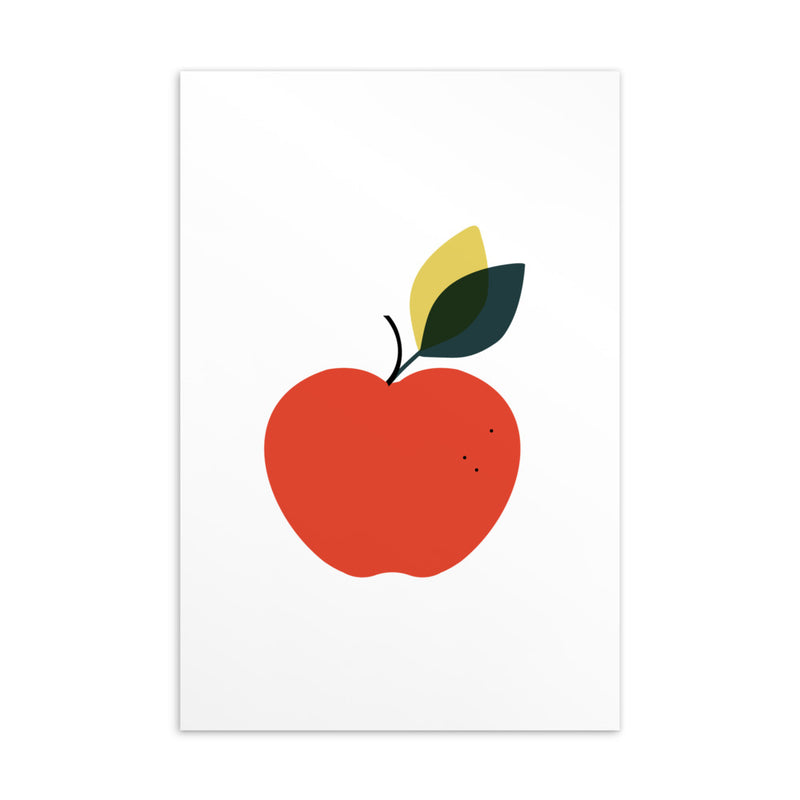 Apple Art Card
