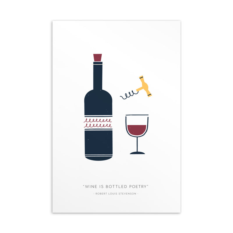 WINE IS Art Card