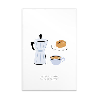 COFFEE TIME Art Card