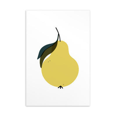 Pear Art Card