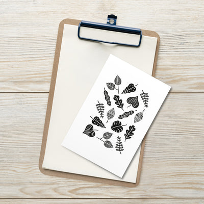 BLACK LEAVES Art Card