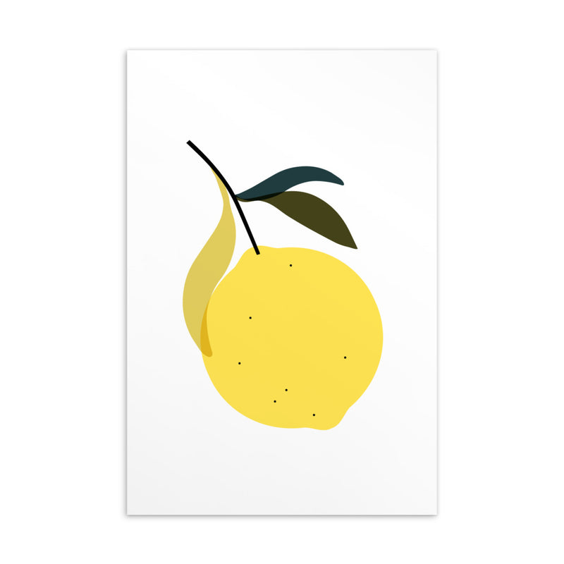 Lemon Art Card