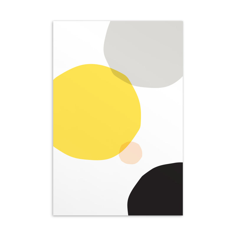 YELLOW CIRCLES Art Card