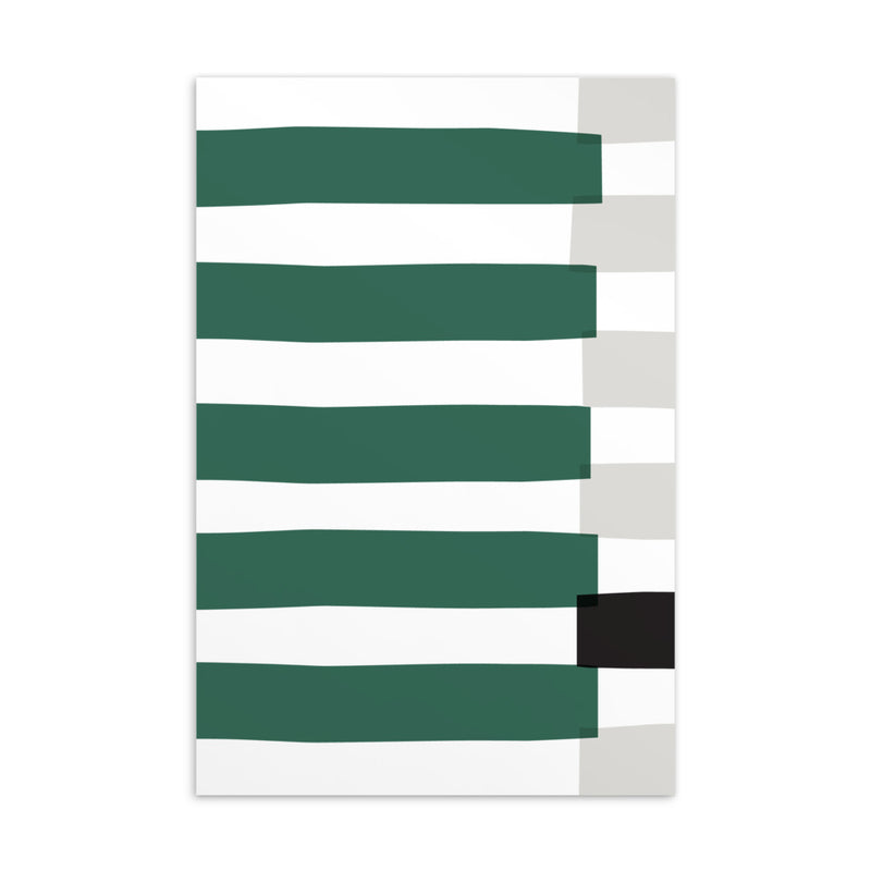 GREEN STRIPE Art Card