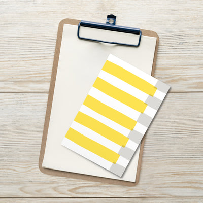 YELLOW STRIPE Art Card