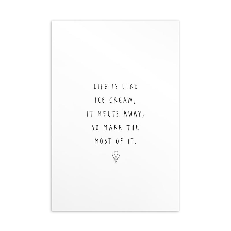 LIFE IS LIKE Art Card