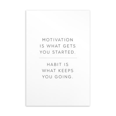 MOTIVATION IS Art Card