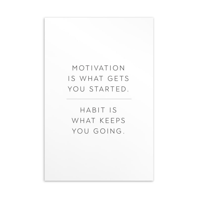 MOTIVATION IS Art Card